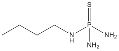 N-(N-Butyl)thiophosphoric triamide Structure